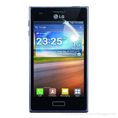 Crystal clear mobile phone screen protectors, anti-scratch and -fingerprint